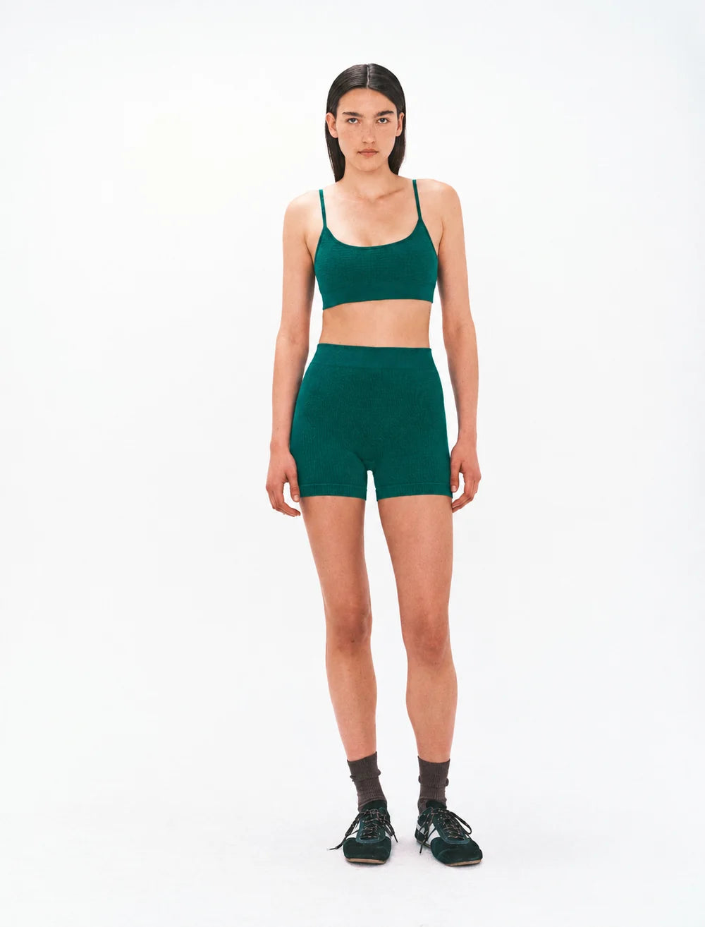 Nagnata Ballet Wool Mini Short Kelp
