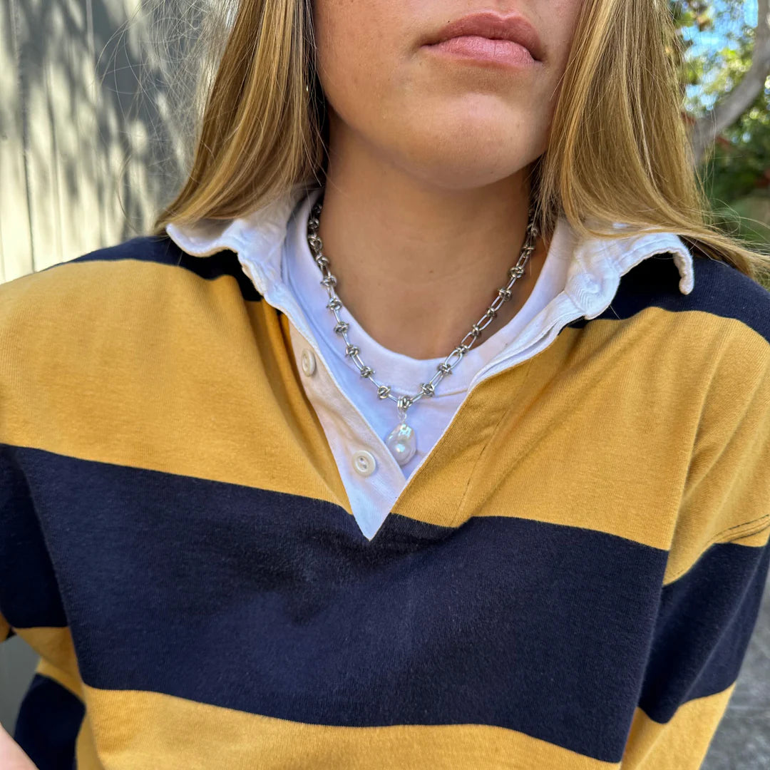 Briwok Devin Necklace Silver