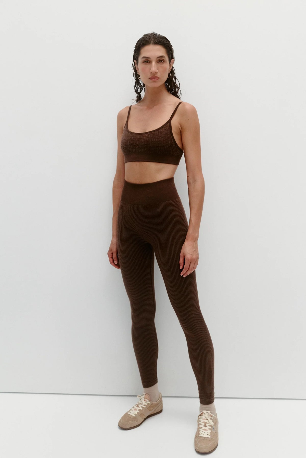 Nagnata Demi Wool Legging Bark