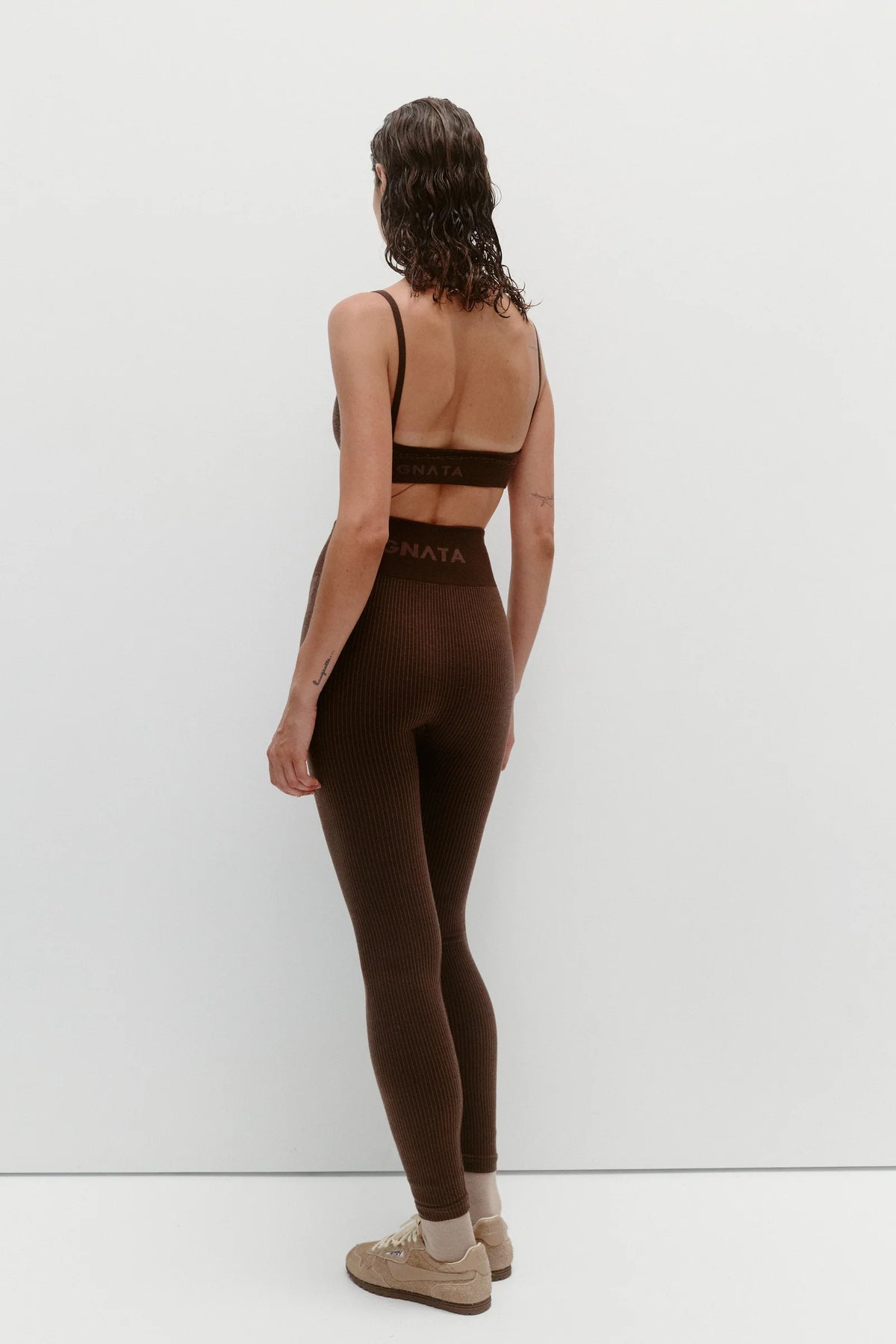 Nagnata Demi Wool Legging Bark