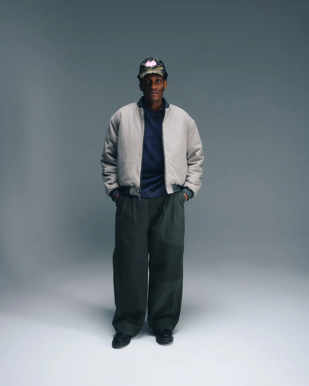 Candice Panel Pants - Moss