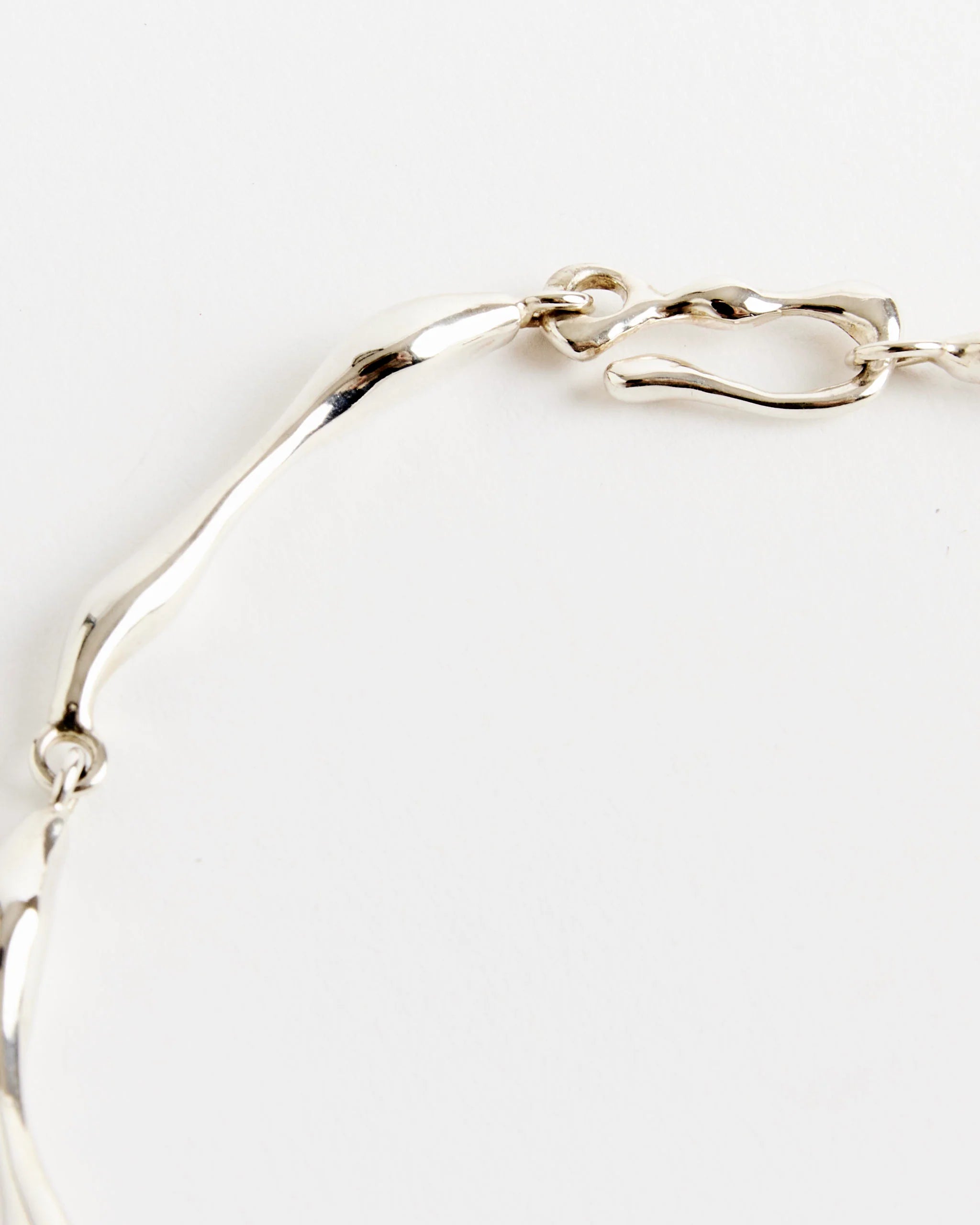 Faris Onda Anklet Sterling Silver