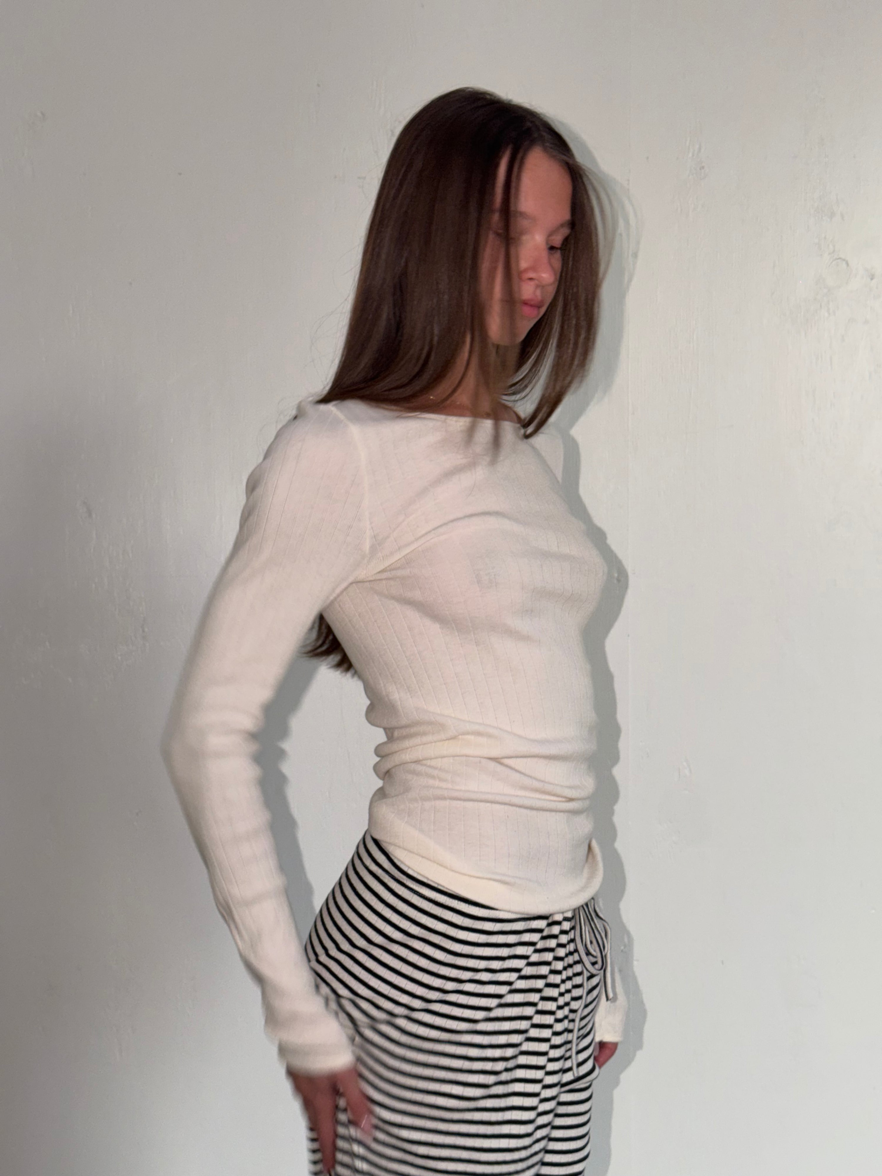 Mads Norgaard 101 Solid Colour Ecru