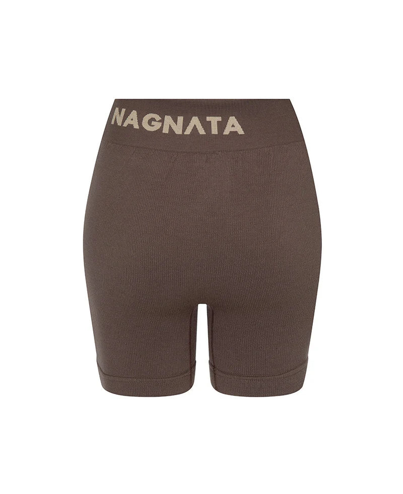Nagnata Classic Wool Mini Short Mocha