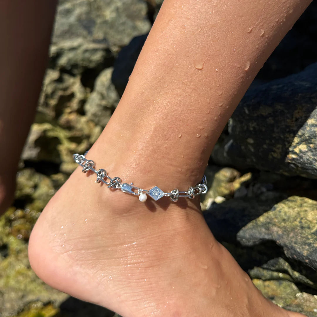 Briwok Brando Anklet Silver