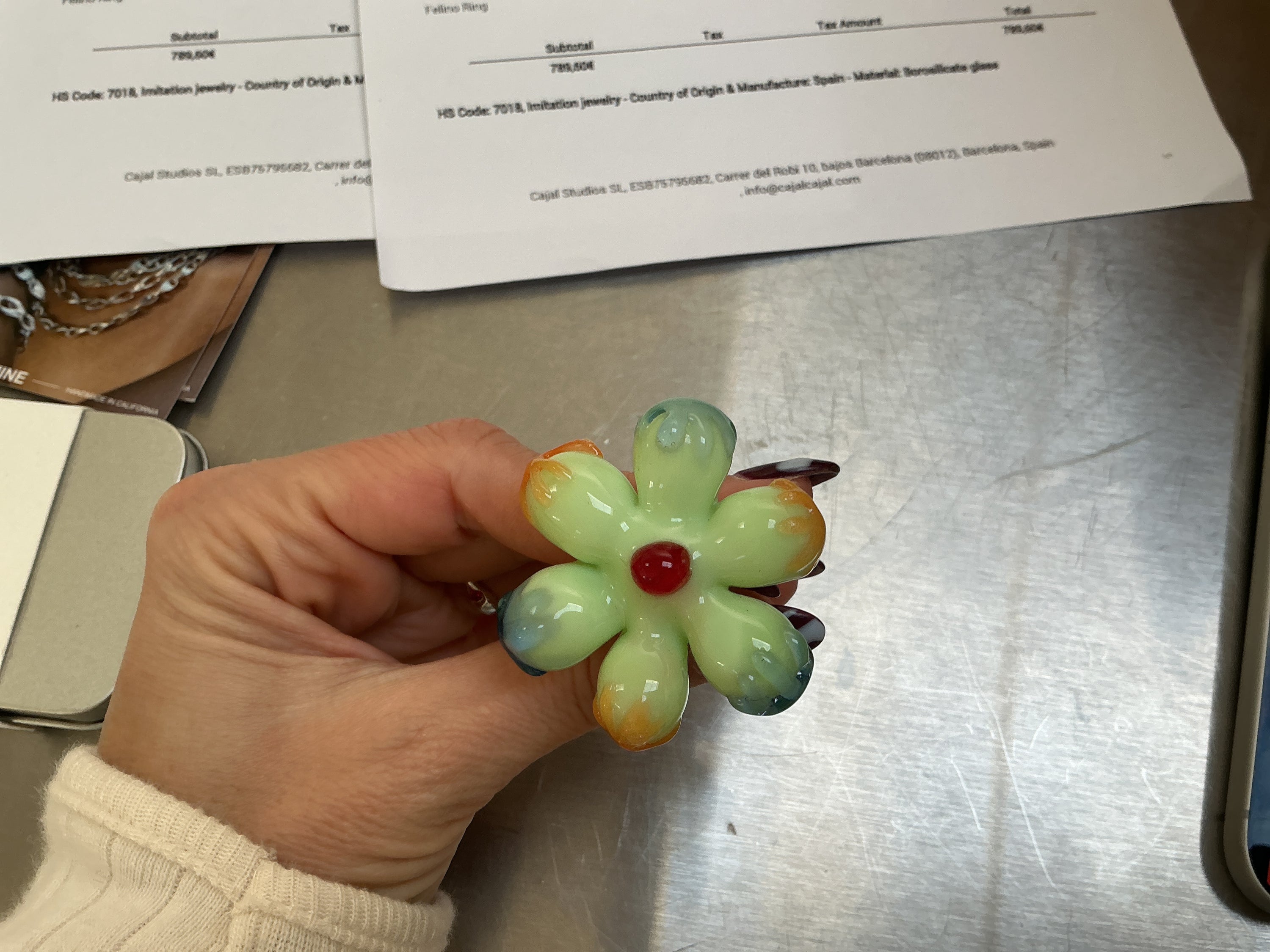 Cajal Wildflower Ring