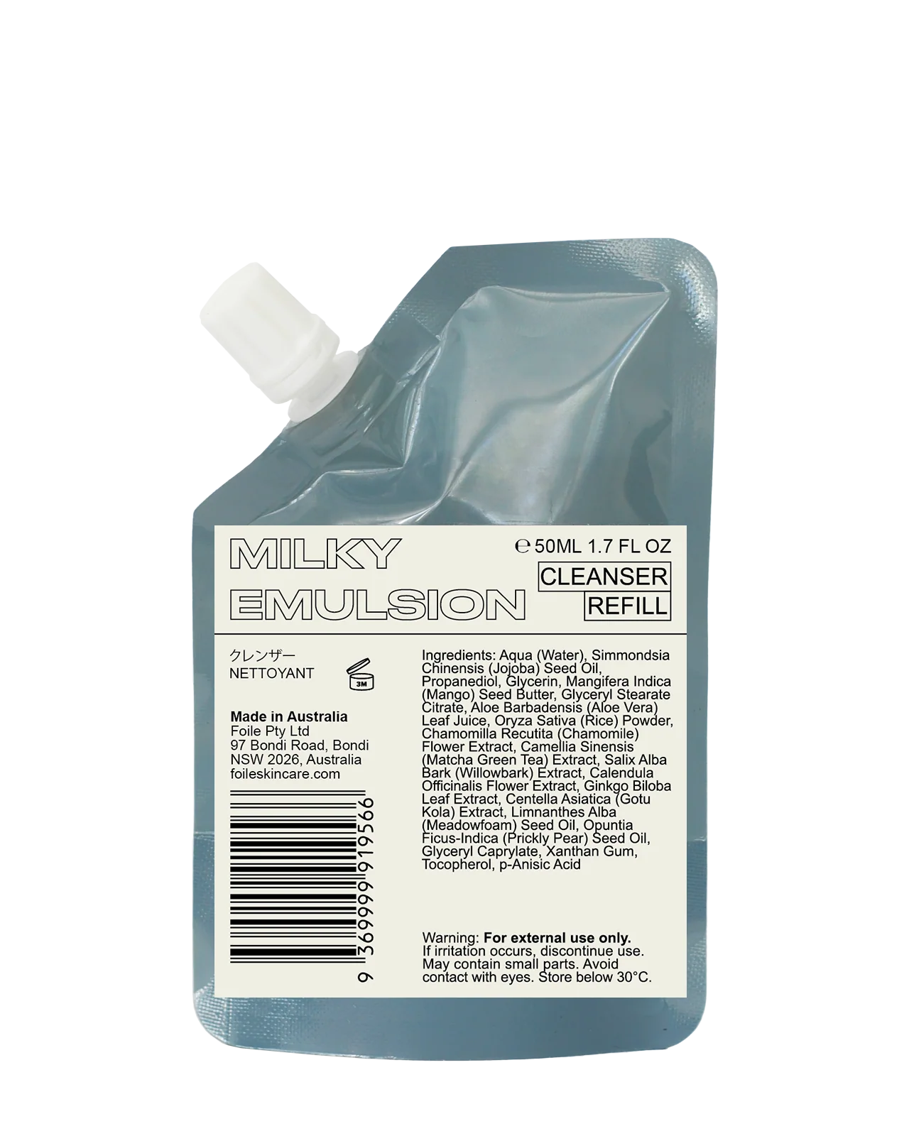 Foile Milky Emulsion Cleanser Refill 50ML