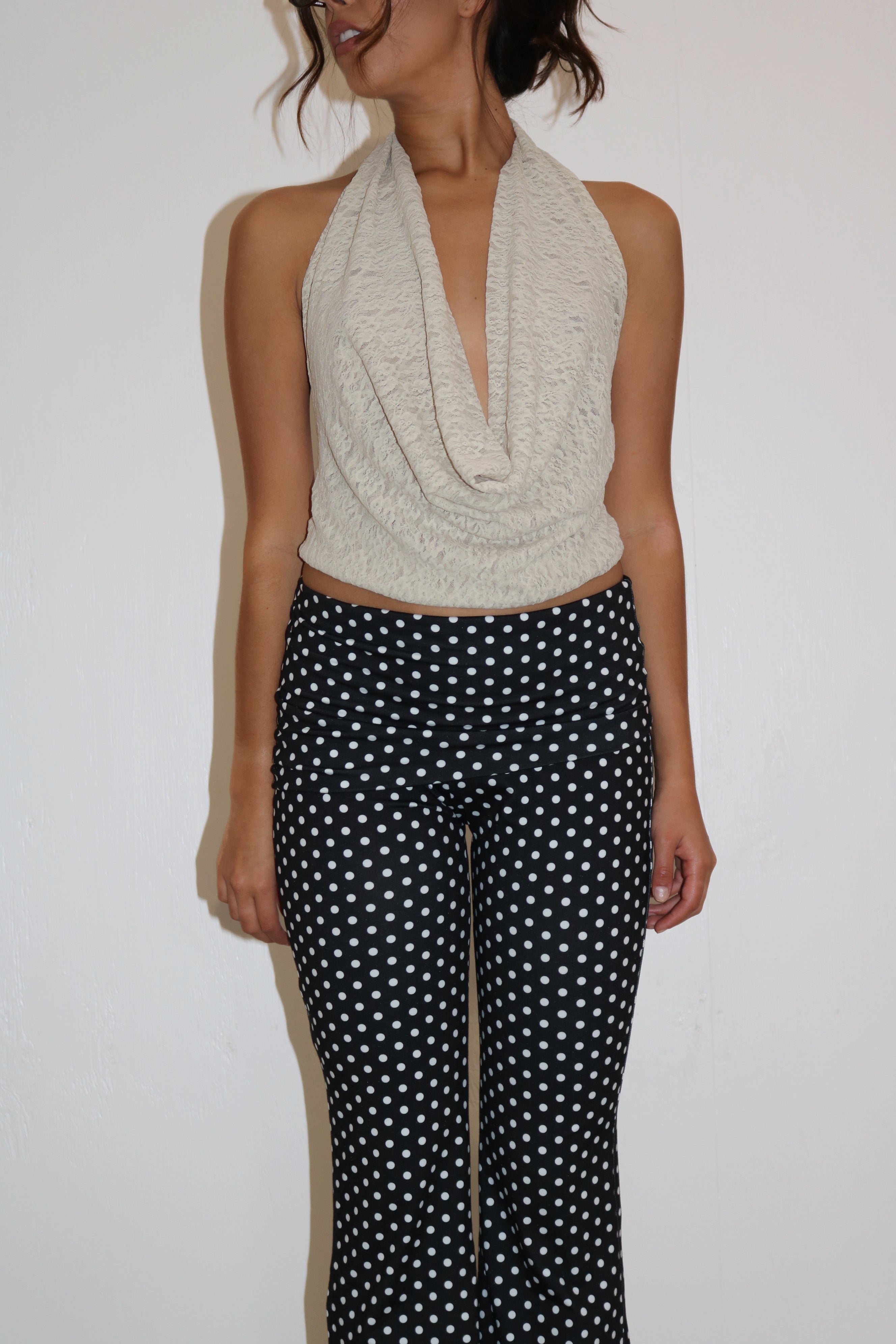 Campbell and Kramer Psyche Top Sandstone Lace