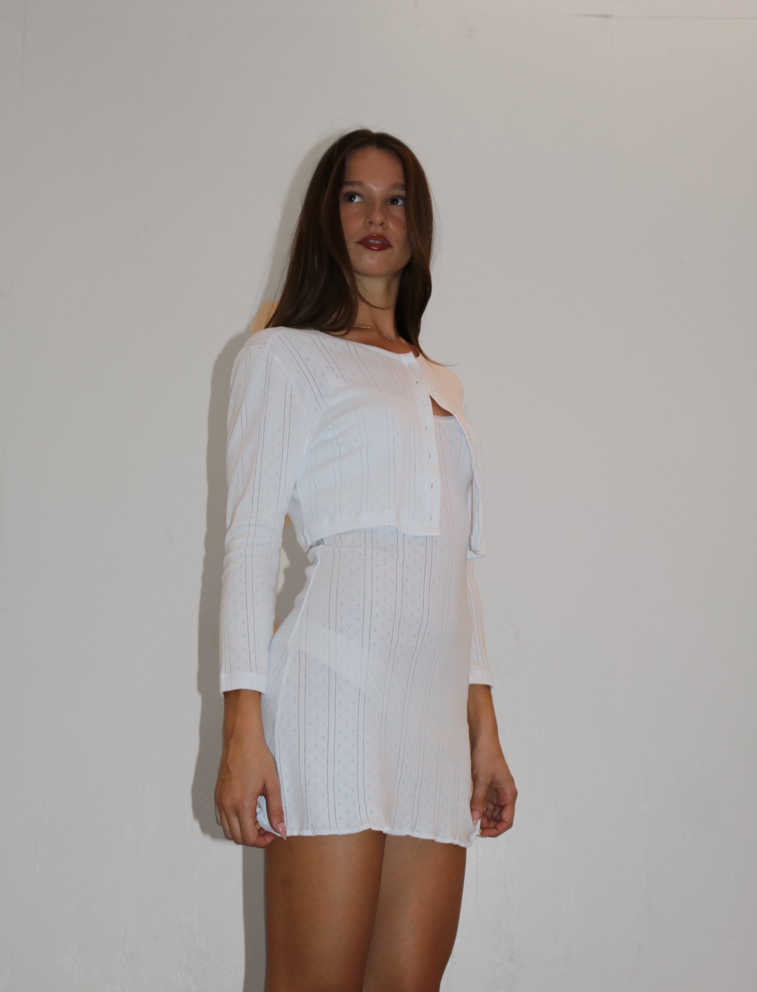 Cou Cou The Cami Slip White