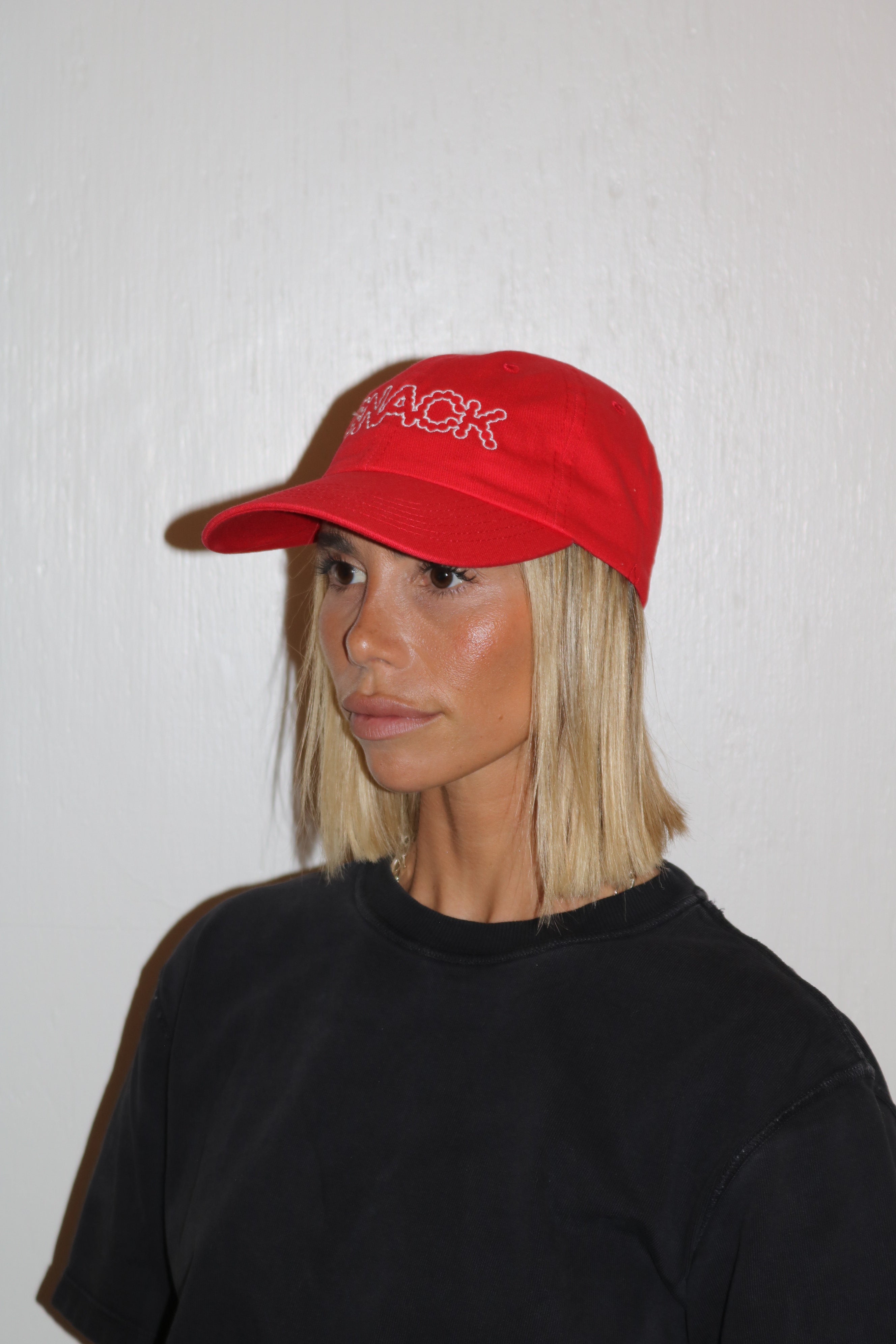 Youre a Snack Hat Cherry Red