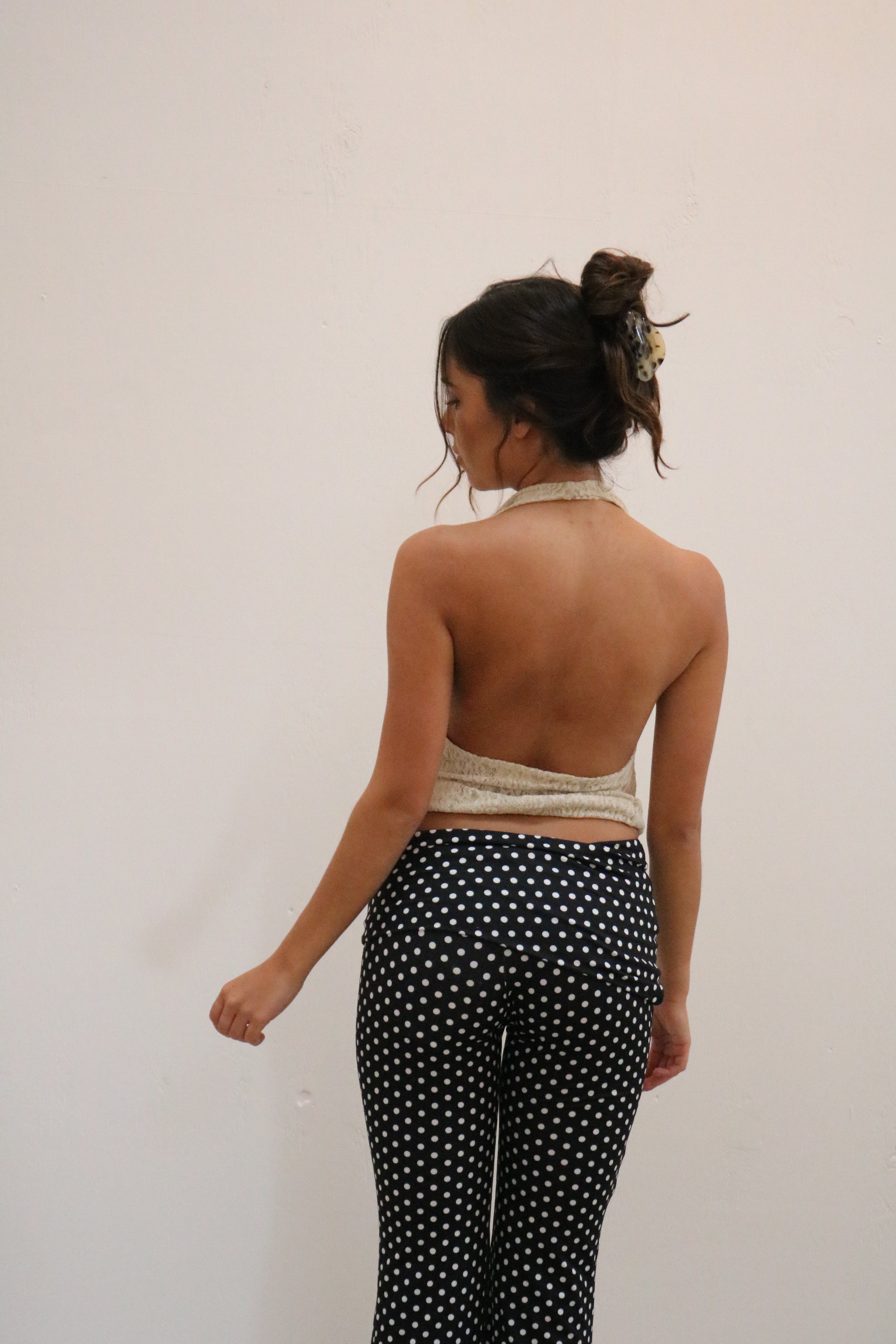 Campbell and Kramer Thalia Pant Black Polka Dot