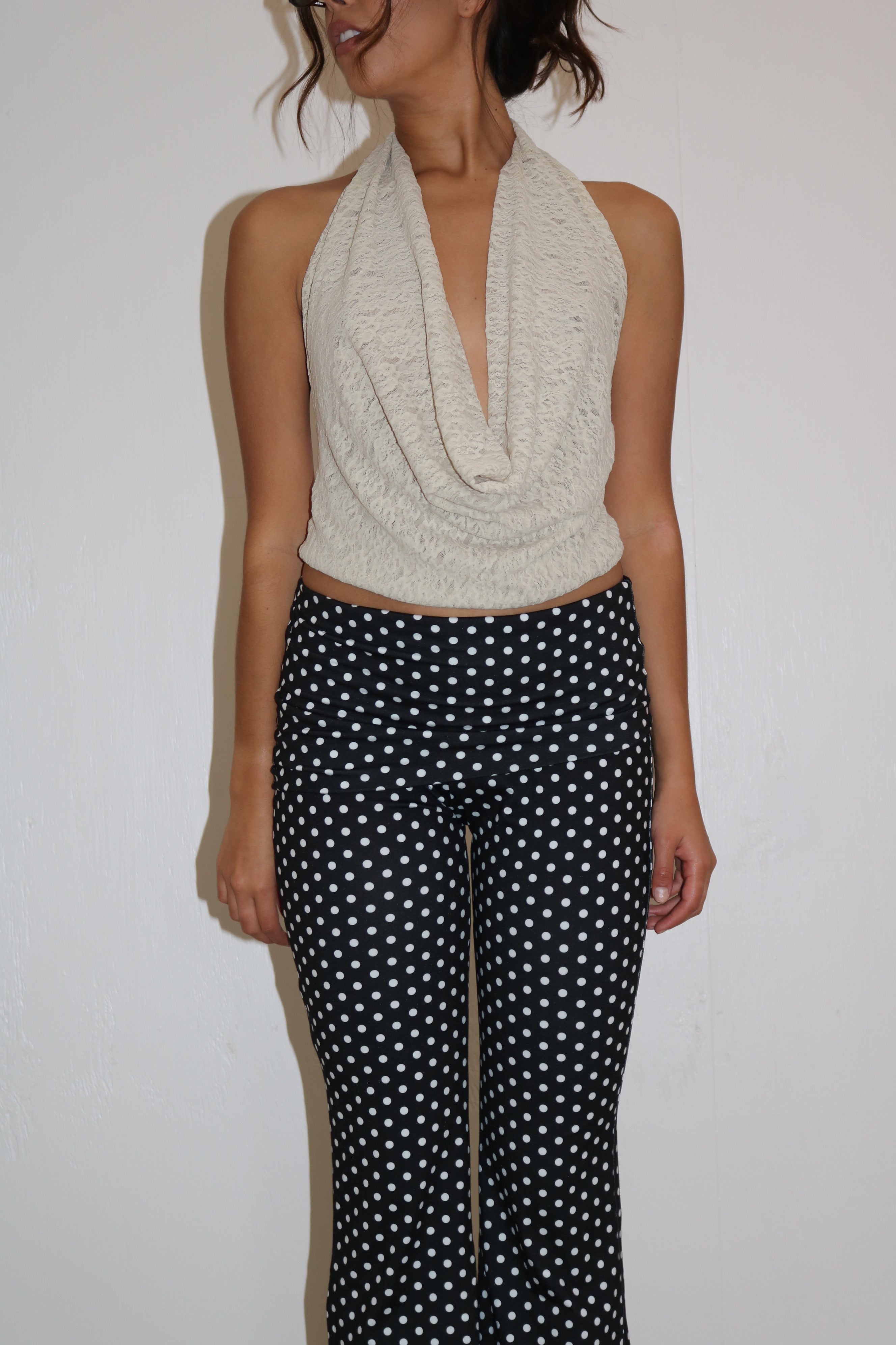 Campbell and Kramer Thalia Pant Black Polka Dot