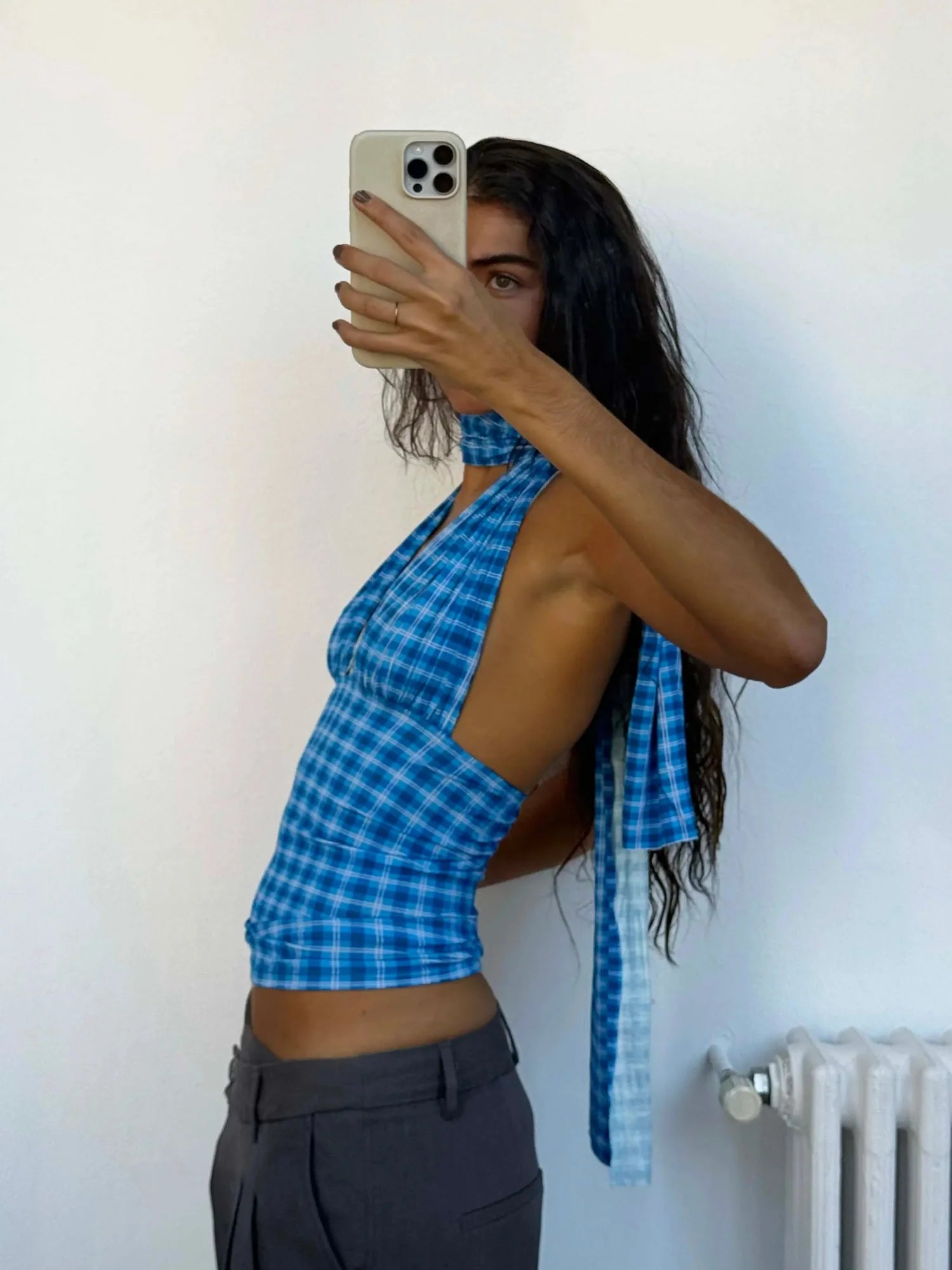 Susmies Isabela Indigo Top