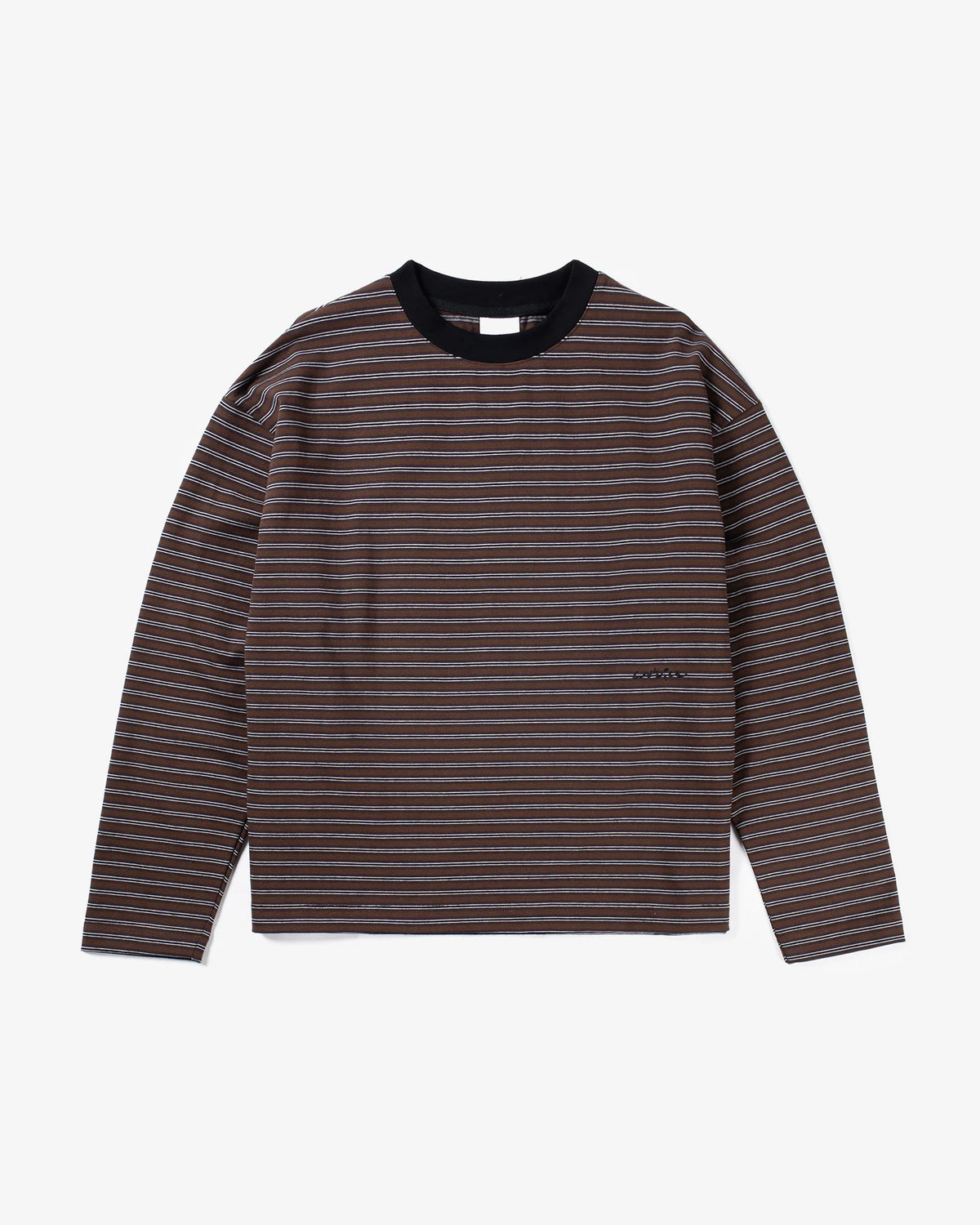 Candice Kerferd Striped LS Tee - Brown