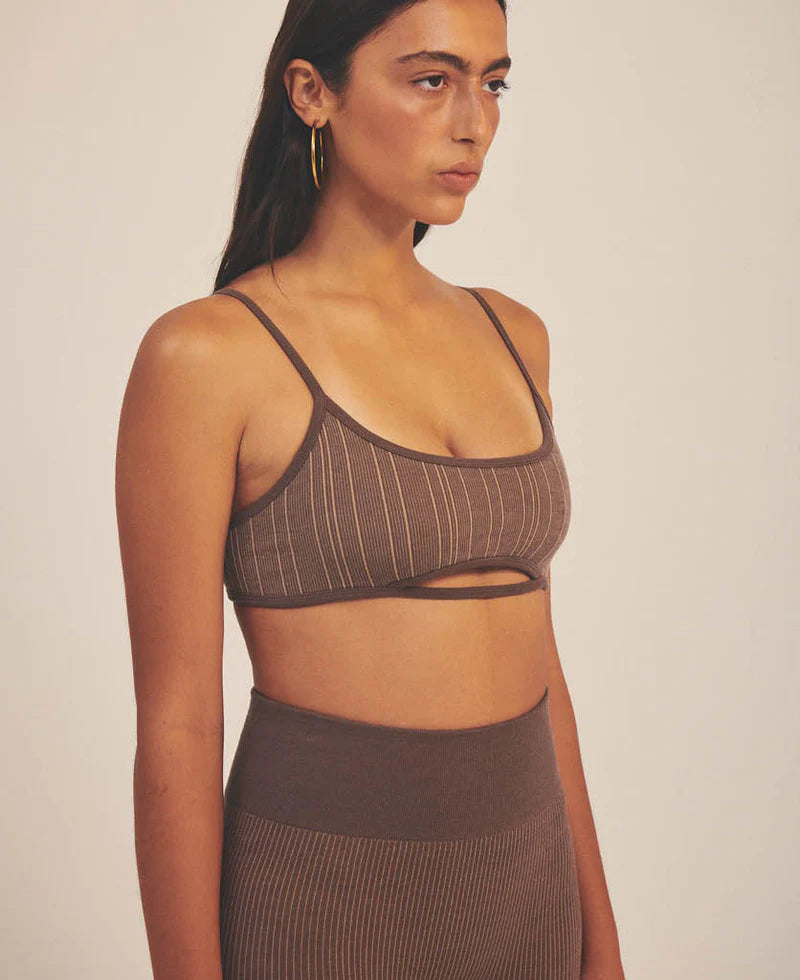Nagnata Elba Wool Bralet Mocha