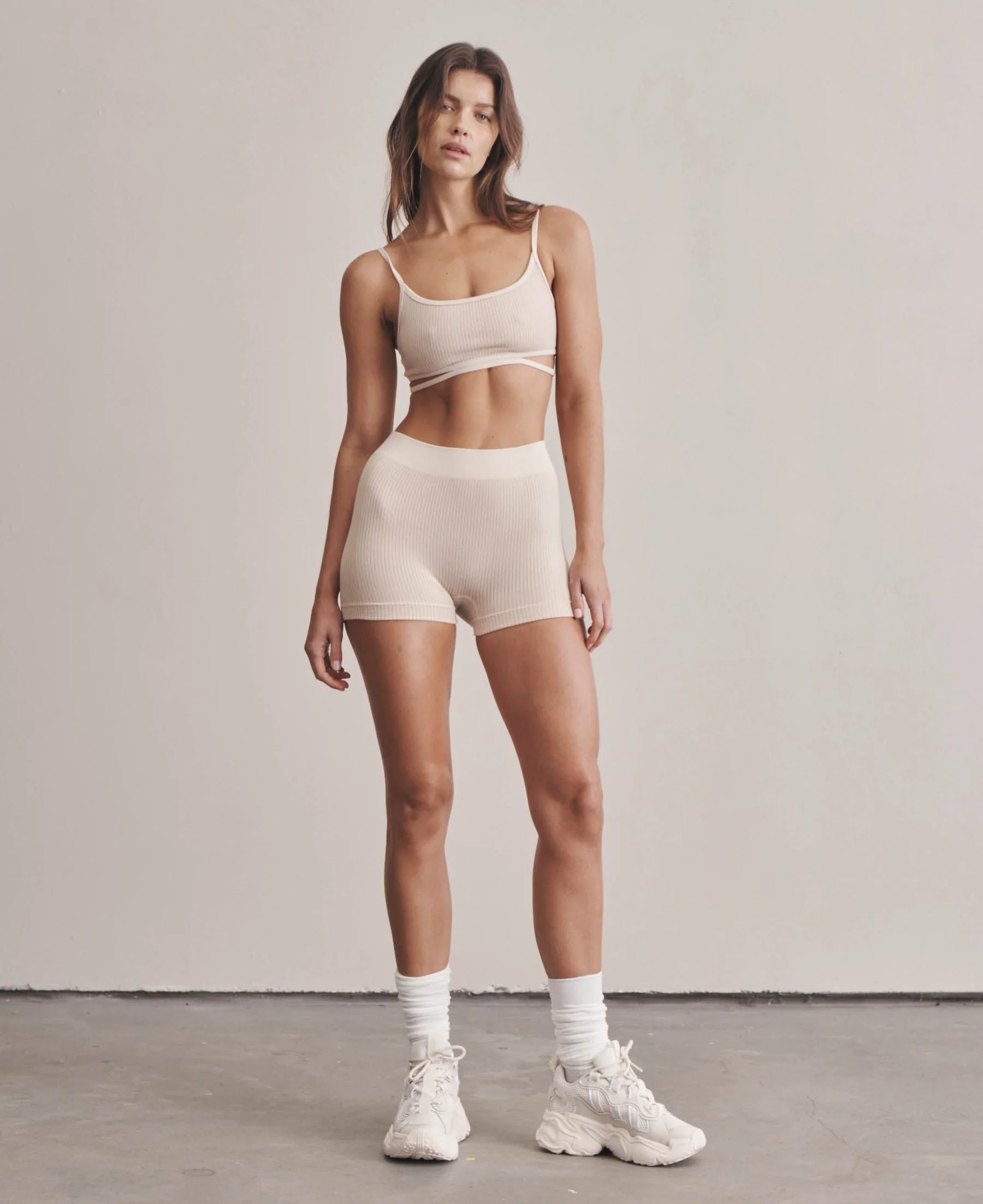Nagnata Splice Bralet Bone White