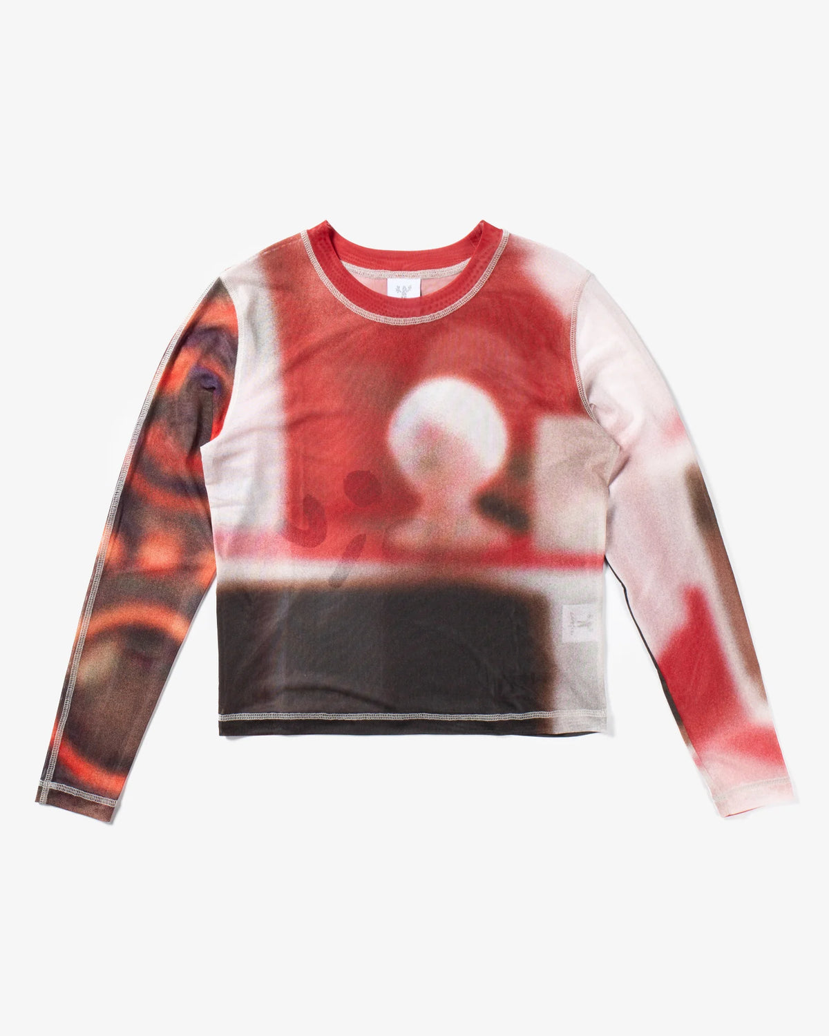 Candice Fixate Mesh LS Top
