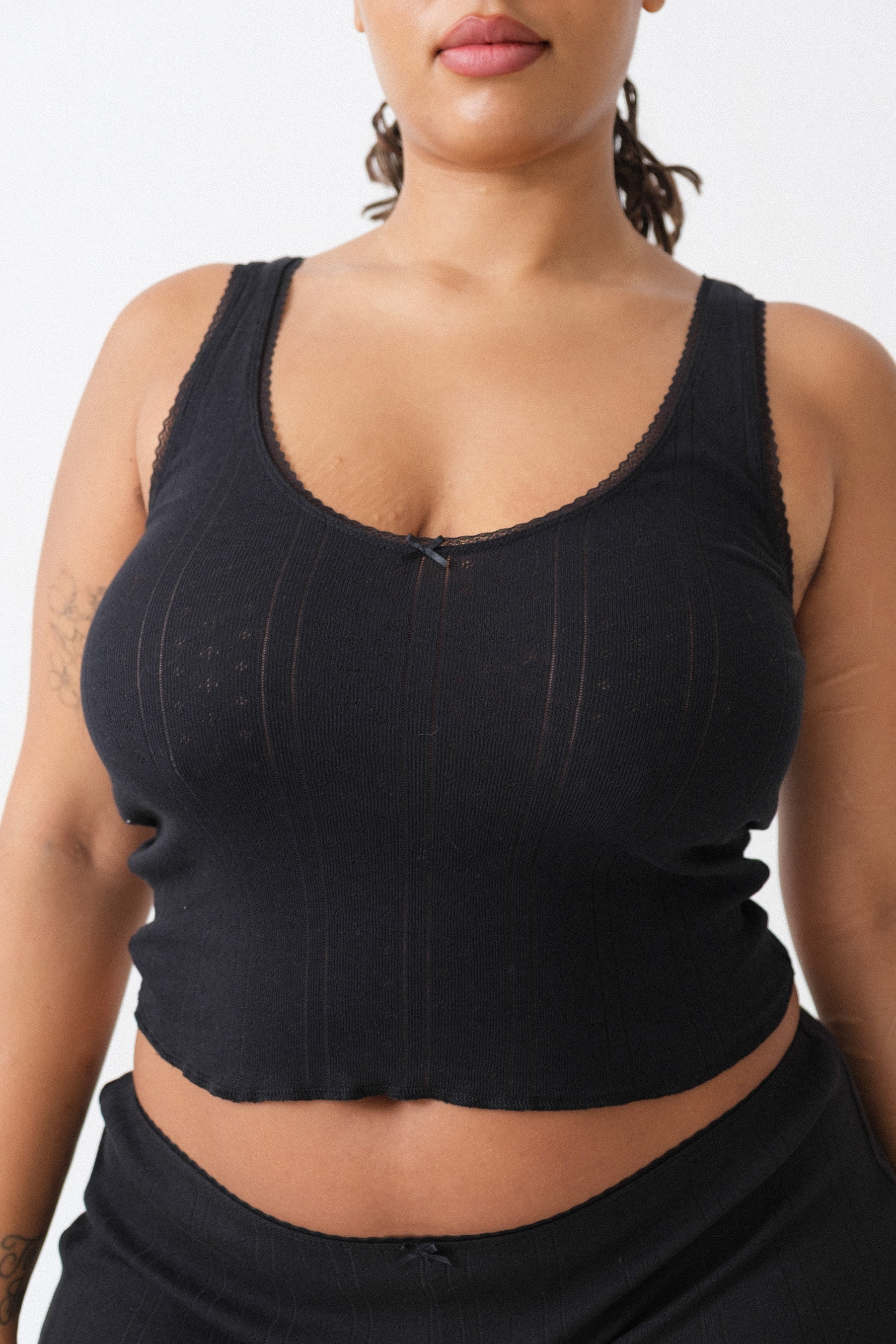 Cou Cou The Scoop Tank Black