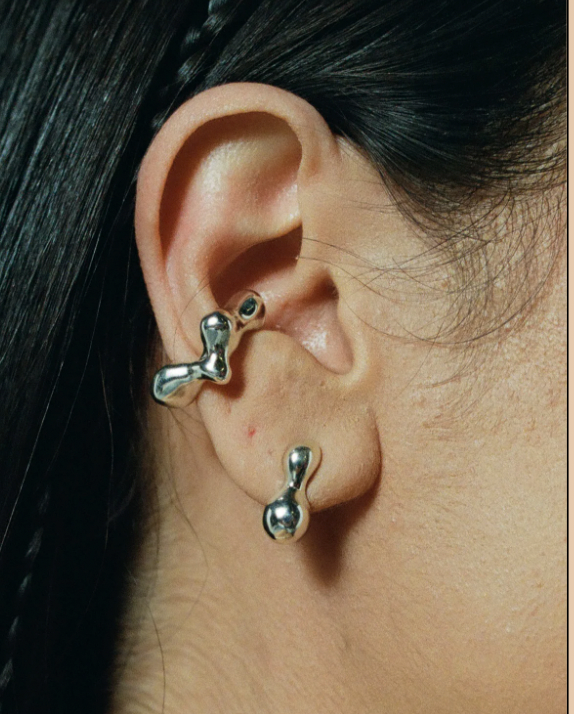 Faris Seep Ear Cuff Sterling Silver