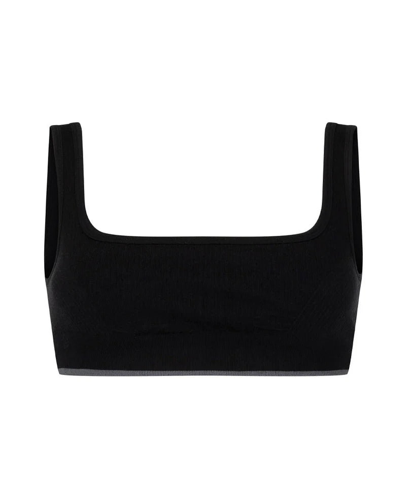 Nagnata Classic Wool Bralet Black