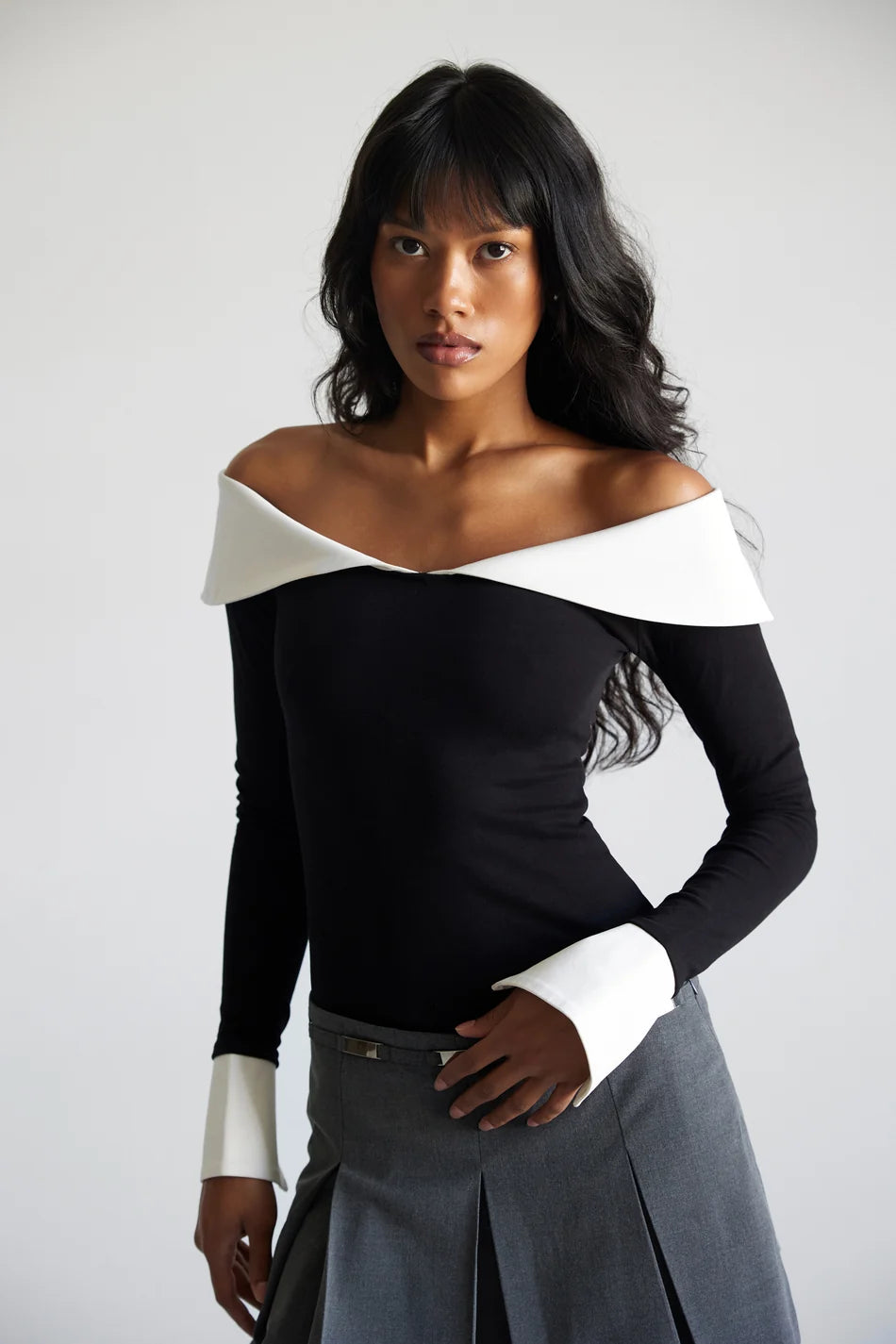 Anonie Jade Top Black