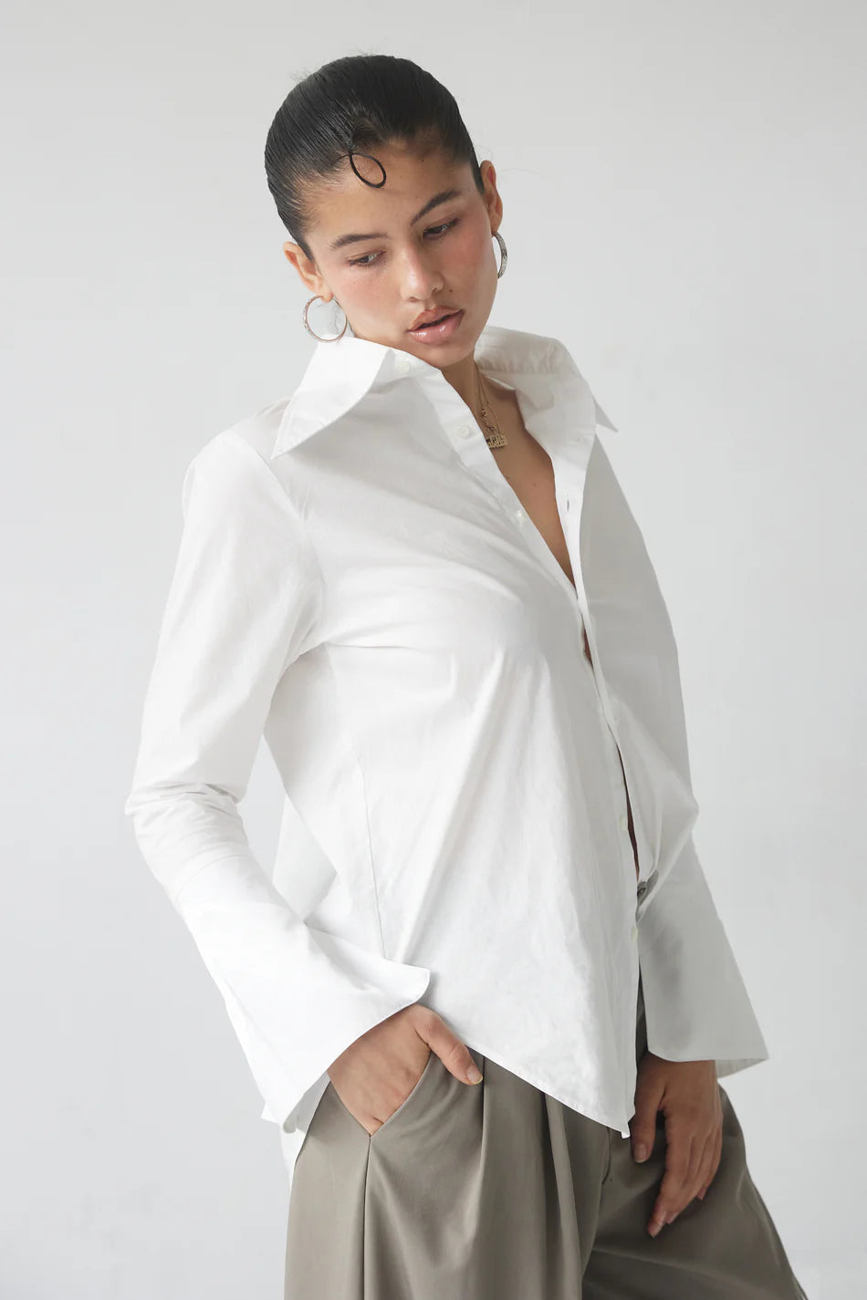 Anonie Maya Shirt White