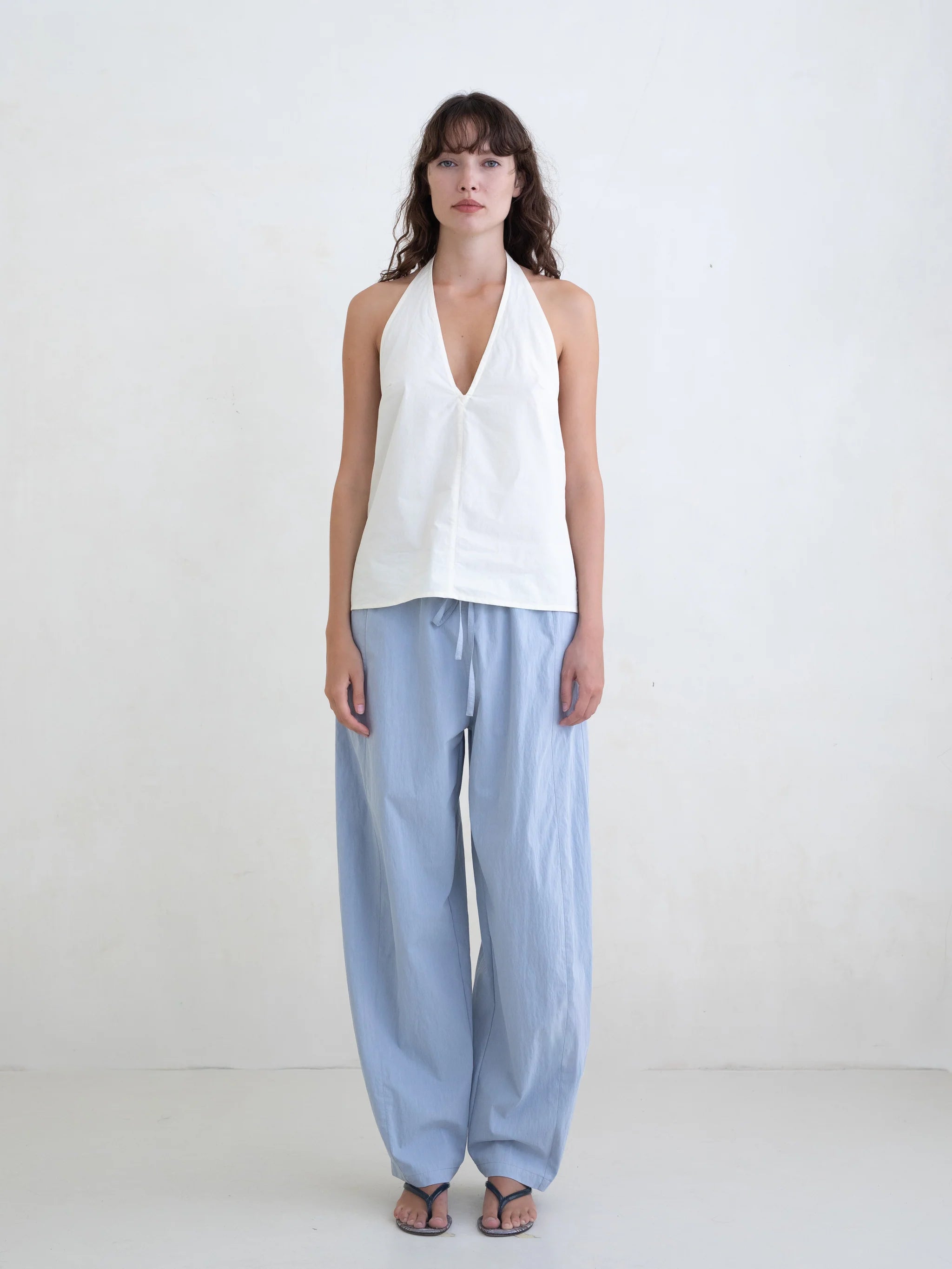Bella Anna Breezy Pant Powder Blue