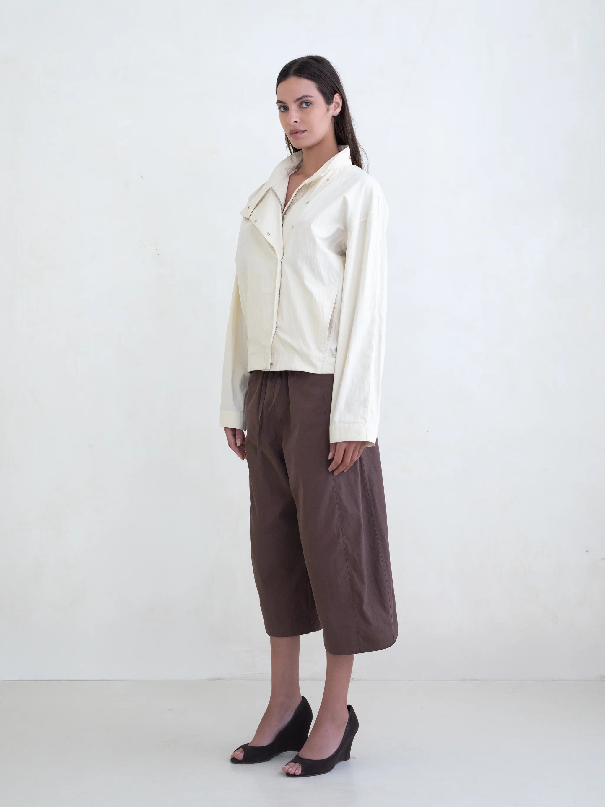 Bella Anna Breezy Shorts Brown