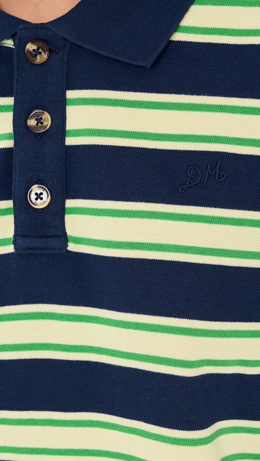 Damson Madder Zia Rugby Shirt Mix Stripe