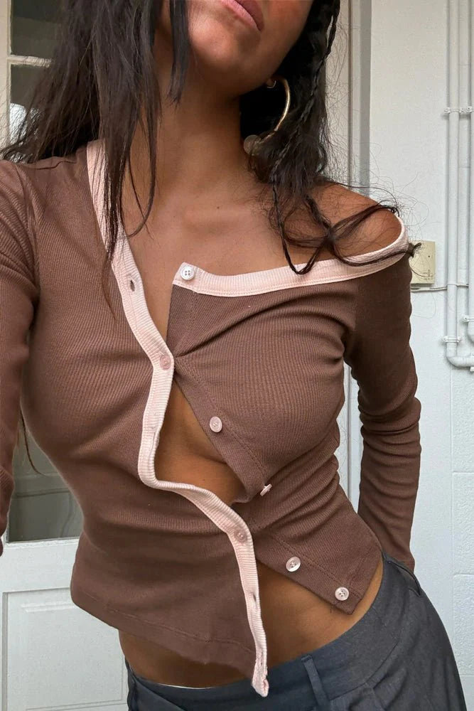 Susmies Ella Brown Top